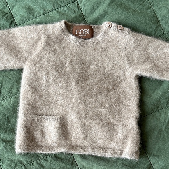 Gobi Organic Kids 100% Mongolian Cashmere Sweater